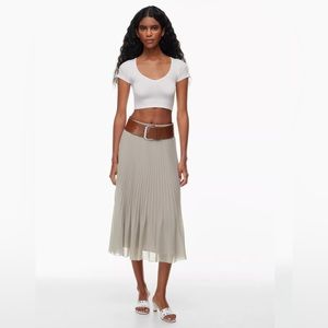 Wilfred Twirl Skirt - rainwash green